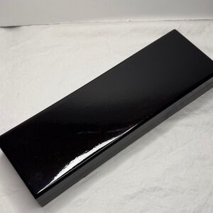 Sleek Black Rectangular Box